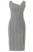 Сукня-футляр з рельєфними швами - фото 2