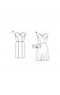 Сукня-футляр відрізна з ефектом запаху - фото 6