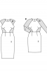 Сукня-футляр в стилі колор-блокінг - фото 6