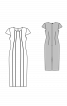 Сукня-футляр довжини міді - фото 3