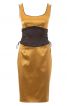 Сукня по фігурі з імітацією пояса-корсажа - фото 2