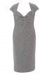 Сукня-футляр з перекрученими чашечками - фото 2