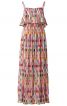 Платье макси с воланами на лифе - фото 2