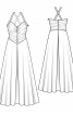 Сукня-сарафан з ліфом-корсажем - фото 3