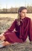 Платье прямого кроя со складкой на спинке - фото 1