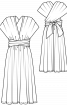 Платье-трансформер длины миди - фото 3