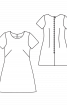 Сукня приталеного силуету з парчі - фото 3