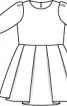 Сукня з відрізною спідницею - фото 3