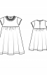 Сукня силуету ампір з декором - фото 3