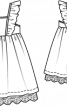 Сукня з бретелями від талії - фото 3