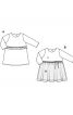 Сукня трикотажна з подвійною спідницею - фото 6