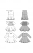 Сукня відрізна з подвійною спідницею - фото 5