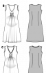 Сукня трикотажна приталеного силуету для майбутніх мам - фото 3
