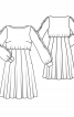 Сукня декорована ґудзиками - фото 3