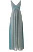 Платье макси с широкой юбкой с клиньями - фото 2