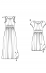 Сукня відрізна з рукавами-ліхтариками - фото 4