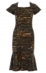Платье с рельефными швами - фото 2