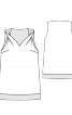 Сукня міні з перекрученими бретелями - фото 3