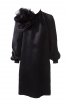 Сукня прямого крою з рукавами реглан - фото 2