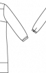 Сукня із застібкою поло і коміром-стойкою - фото 3