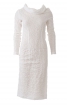 Сукня з асиметрично вшитими рукавами  - фото 2