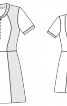 Сукня з рельєфними швами - фото 3