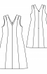 Платье с разрезами на плечах - фото 3