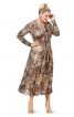 Сукня трикотажна силуету ампір з V-подібним вирізом - фото 2