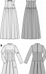 Сукня коктейльна з мереживним верхом - фото 3