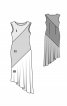 Сукня з асиметричною лінією низу - фото 3