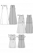 Сукня розкльошеного силуету з коміром-стойкою - фото 3