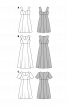 Сукня силуету ампір на широких бретелях - фото 3