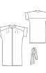 Сукня сорочкового крою з коміром-стійкою - фото 3