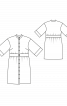 Сукня сорочкового крою зі вшивним поясом - фото 3