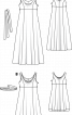 Сукня силуету ампір із декоративним поясом - фото 3