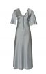 Сукня довга силуету ампір з широкими рукавами - фото 2