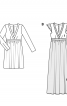Сукня оксамитова силуету ампір - фото 4