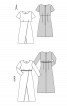 Платье силуэта ампир длины меди - фото 3