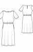 Сукня трикотажна простого крою - фото 3