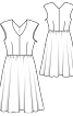 Сукня з вузьким ліфом і пишною спідницею - фото 3