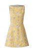 Сукня коктейльна без рукавів і з вирізом-човником - фото 2