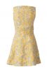 Сукня коктейльна без рукавів і з вирізом-човником - фото 4