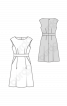 Сукня відрізна із розкльошеною спідницею - фото 3