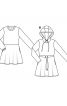Сукня трикотажна з міні-спідницею - фото 6