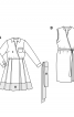 Сукня відрізна з контрастними деталями - фото 6