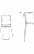 Сукня відрізна зі вшитим поясом - фото 6