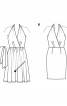 Сукня-футляр з відкритою спиною - фото 7