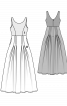 Сукня максі з пишною спідницею - фото 3