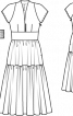 Сукня з рукавами реглан - фото 3