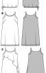 Сукня у білизняному стилі на бретелях - фото 3